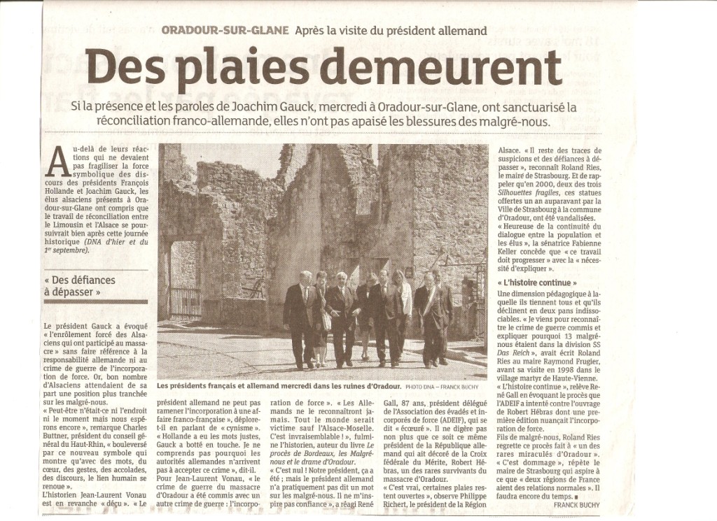 DNA du 6.9.2013