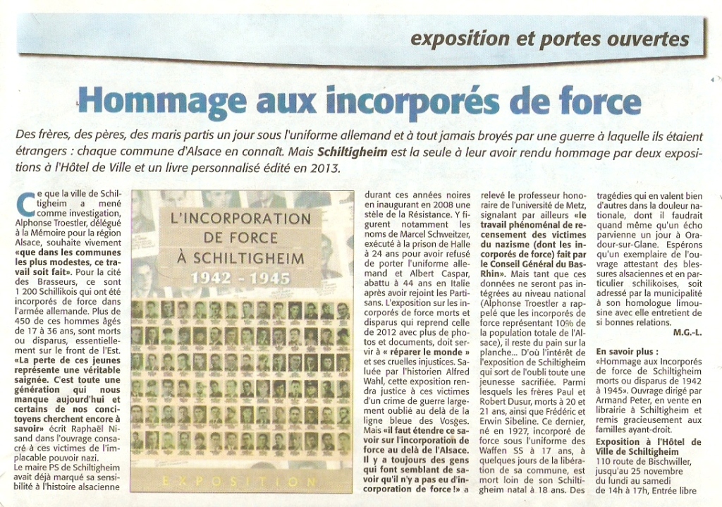 L'Ami hebdo du 17.11.2013