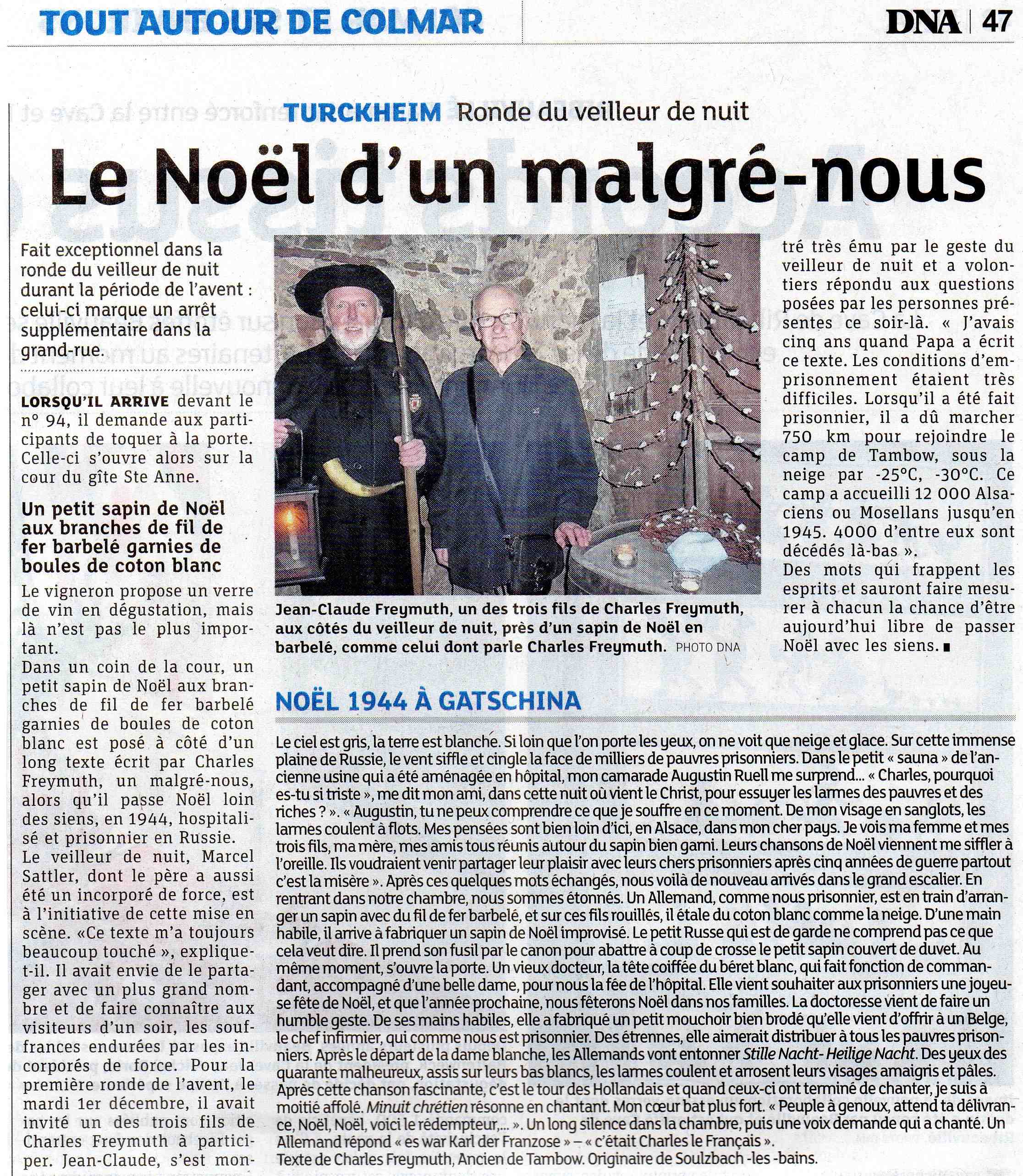 DNA du 4.12.15
